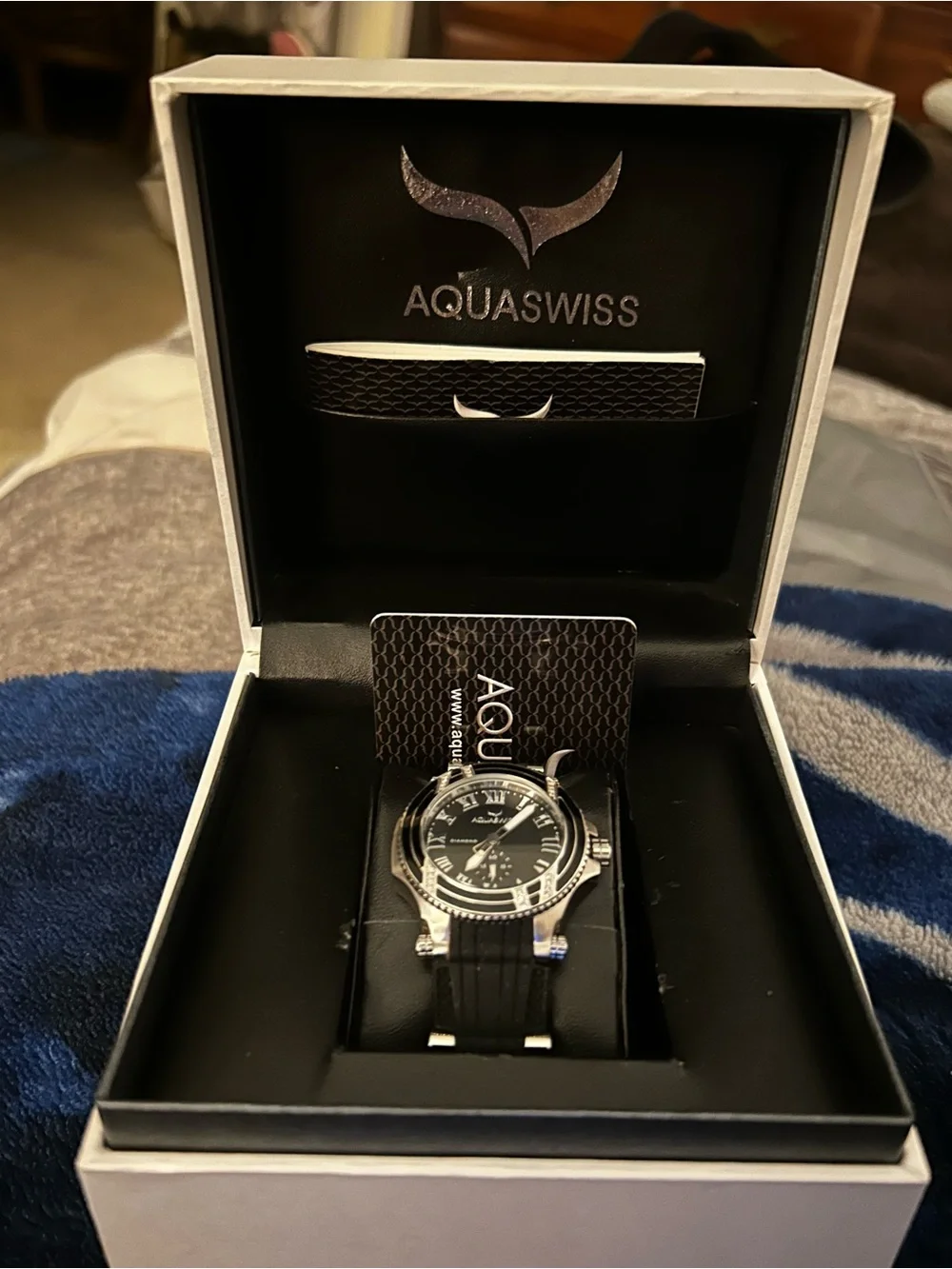 Aquaswiss waterproof wristwatch